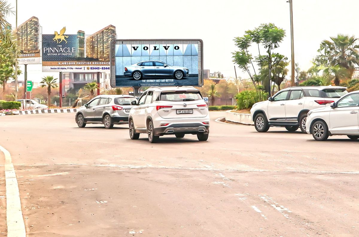 "Chandigarh Airport Chowk LED3 _ SLOT1
(1 Slot 10 Sec,Loop=120 Sec) only still, no video, no motion poster